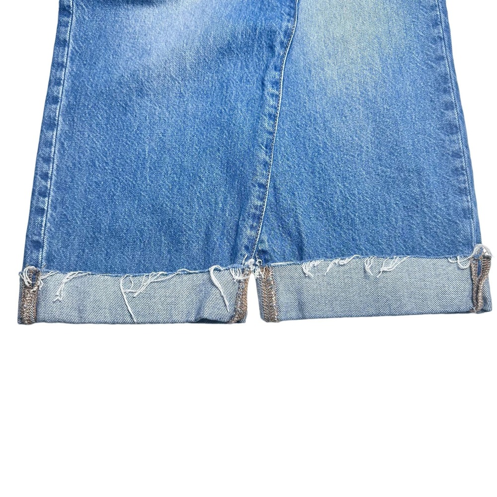 J. Crew | Women | Slouchy Raw Cuffed Hem Boyfriend Jeans | Size 28 - Picture 12 of 16